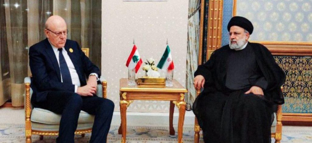 Lebanon's Mikati meets with Iran's Raisi